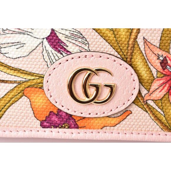 Gucci Mini Wallet Canvas Leather - Picture 3 of 6
